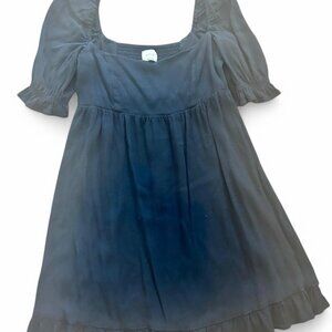 Wilfred Black Babydoll Dress S